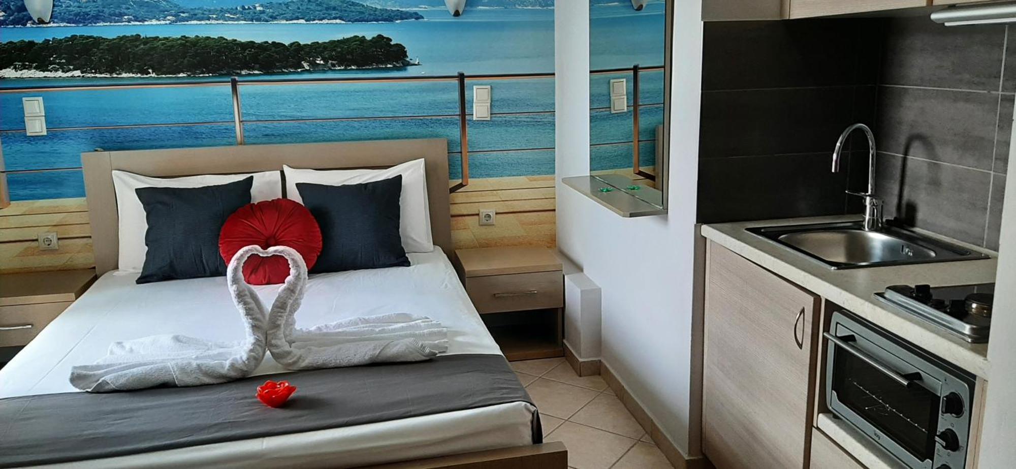 Blue Bay Apartments Syvota Room photo